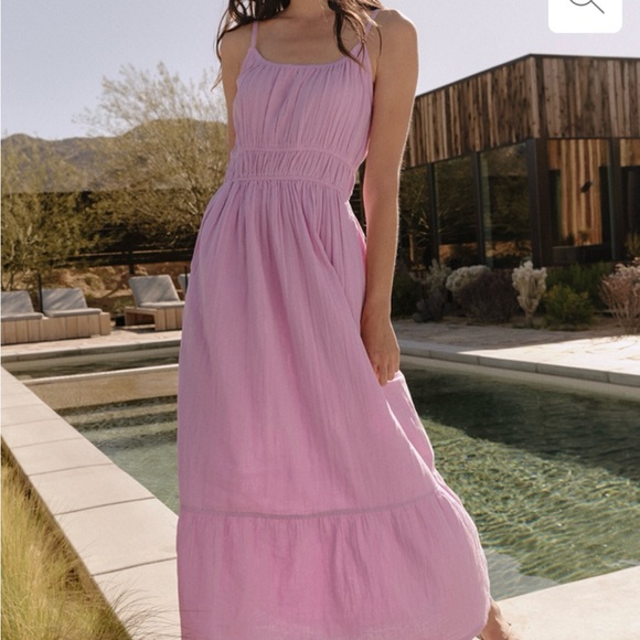 Pact Dresses & Skirts - Pact Lavender Pink Maxi Dress
